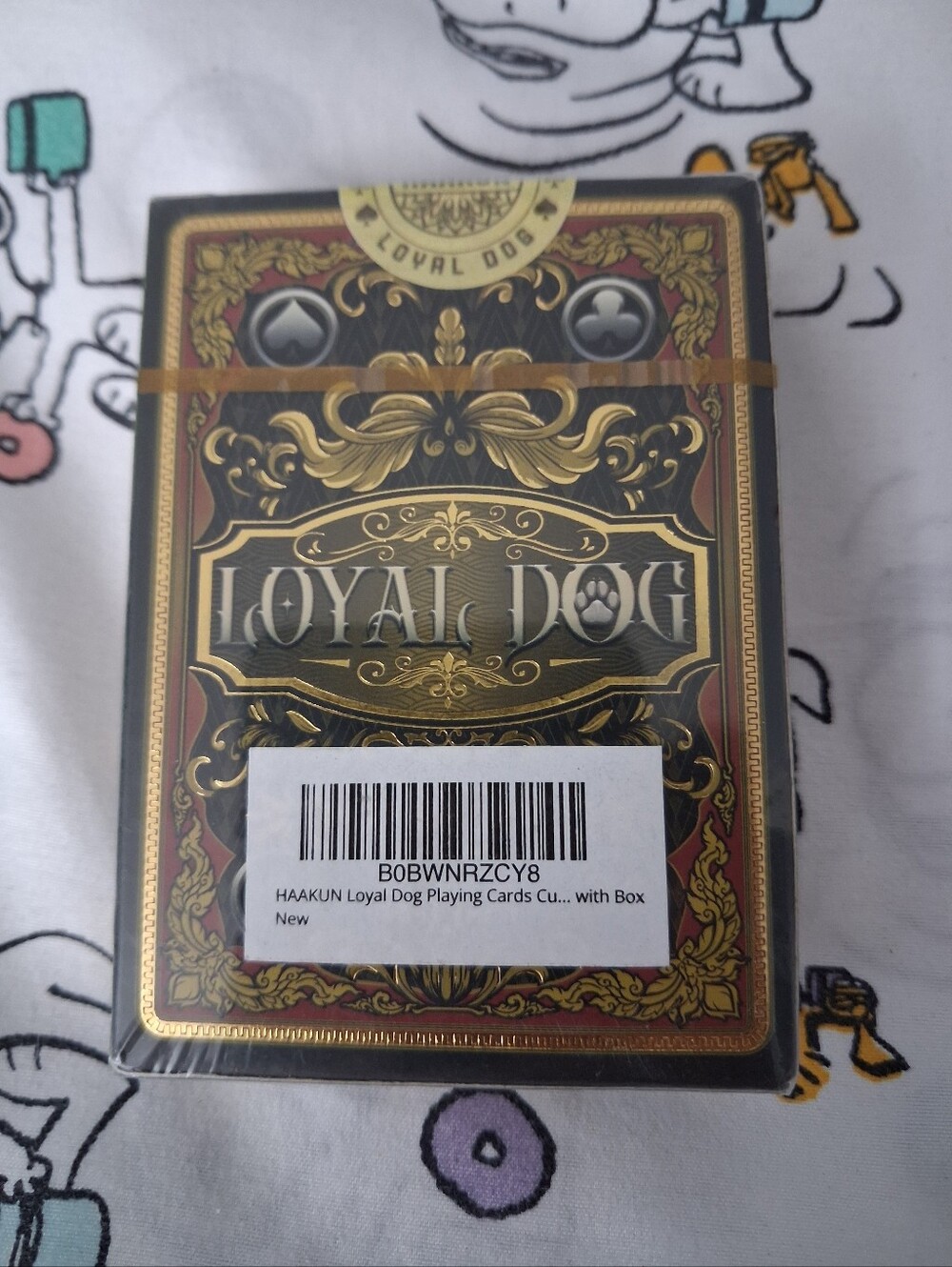 Haakun Loyal Dog Playing Cards